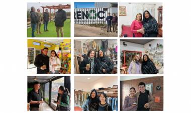 Unidos Podemos en Colonia Caroya con escucha activa para acompañar el motor emprendedor